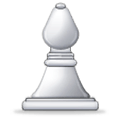 Emoji ♗ Alfiere bianco scacchistico su Samsung TouchWiz 7.0.