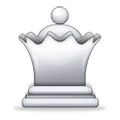♕ Emoji Reina del ajedrez blanco en Samsung TouchWiz 7.0.