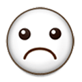 ☹️ Emoji Rosto Descontente na Samsung TouchWiz 7.0.