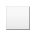 ◻️ Emoji Quadrado Branco Médio na Samsung TouchWiz 7.0.
