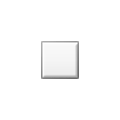 ▫️ Emoji Cuadrado Blanco Pequeño en Samsung TouchWiz 7.0.