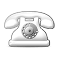 ☏ Emoji Weißes Telefon Samsung TouchWiz 7.0.