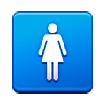 🚺 Emoji Señal De Aseo Para Mujeres en Samsung TouchWiz 7.0.