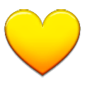 Emoji 💛 Cuore Giallo su Samsung TouchWiz 7.0.