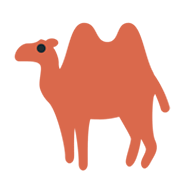 🐫 Emoji Camello en Twitter Twemoji 1.0.