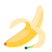 Emoji 🍌 Banana su Twitter Twemoji 1.0.