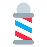 Emoji 💈 Barbiere su Twitter Twemoji 1.0.