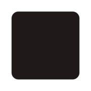 Emoji ◼️ Quadrato Nero Medio su Twitter Twemoji 1.0.