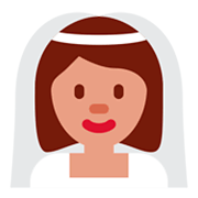 Emoji 👰 Persona Con Velo su Twitter Twemoji 1.0.