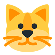 🐱 Emoji Cara De Gato en Twitter Twemoji 1.0.