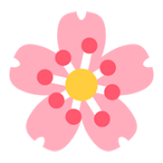 Émoji 🌸 Fleur De Cerisier sur Twitter Twemoji 1.0.