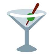 Emoji 🍸 Cocktail su Twitter Twemoji 1.0.