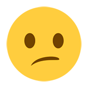 Emoji 😕 Faccina Confusa su Twitter Twemoji 1.0.