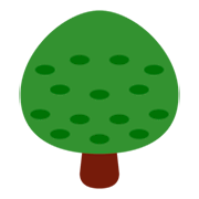🌳 Emoji árvore Caidiça na Twitter Twemoji 1.0.