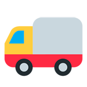 Emoji 🚚 Camion su Twitter Twemoji 1.0.