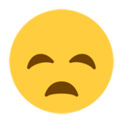 😞 Emoji enttäuschtes Gesicht Twitter Twemoji 1.0.