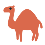🐪 Emoji Camelo na Twitter Twemoji 1.0.