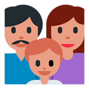 👪 Emoji Família na Twitter Twemoji 1.0.