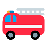 Emoji 🚒 Camion Dei Pompieri su Twitter Twemoji 1.0.