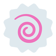 Emoji 🍥 Tortino Di Pesce A Spirale su Twitter Twemoji 1.0.
