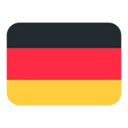 🇩🇪 Emoji Bandera: Alemania en Twitter Twemoji 1.0.
