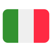 Emoji 🇮🇹 Bandiera: Italia su Twitter Twemoji 1.0.