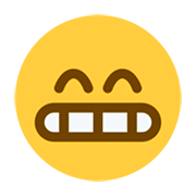 😁 Emoji Cara Radiante Con Ojos Sonrientes en Twitter Twemoji 1.0.
