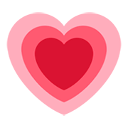 💗 Emoji Corazón Creciente en Twitter Twemoji 1.0.