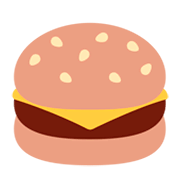 Émoji 🍔 Hamburger sur Twitter Twemoji 1.0.