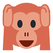 🙉 Emoji Mono Con Los Oídos Tapados en Twitter Twemoji 1.0.