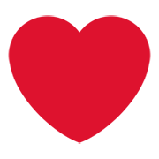 ❤️ Emoji Corazón Rojo en Twitter Twemoji 1.0.