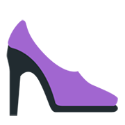 👠 Emoji Zapato De Tacón en Twitter Twemoji 1.0.