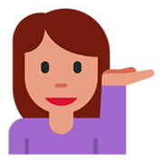 Emoji 💁 Persona Al Punto Informazioni su Twitter Twemoji 1.0.