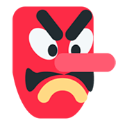 Emoji 👺 Goblin su Twitter Twemoji 1.0.