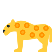 🐆 Emoji Leopardo en Twitter Twemoji 1.0.