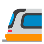 🚈 Emoji Tren Ligero en Twitter Twemoji 1.0.