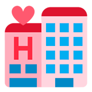 🏩 Emoji Hotel Del Amor en Twitter Twemoji 1.0.