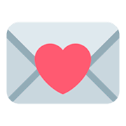 💌 Emoji Carta De Amor en Twitter Twemoji 1.0.
