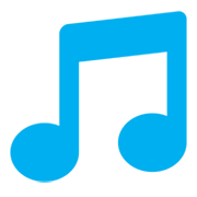 🎵 Emoji Nota Musical en Twitter Twemoji 1.0.