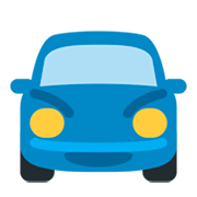 🚘 Emoji Vorderansicht Auto Twitter Twemoji 1.0.