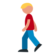 🚶 Emoji Persona Caminando en Twitter Twemoji 1.0.