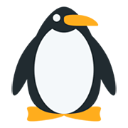 Emoji 🐧 Pinguino su Twitter Twemoji 1.0.