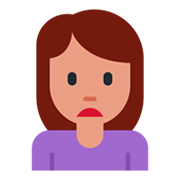 Emoji 🙍 Persona Corrucciata su Twitter Twemoji 1.0.