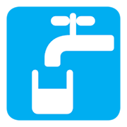 Emoji 🚰 Acqua Potabile su Twitter Twemoji 1.0.