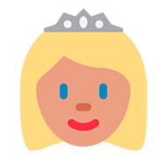 👸 Emoji Princesa en Twitter Twemoji 1.0.