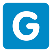🇬 Emoji Indicador regional Símbolo Letra G en Twitter Twemoji 1.0.