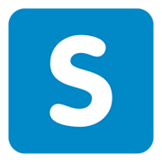 🇸 Emoji Indicador regional Símbolo Letra S en Twitter Twemoji 1.0.