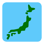 Emoji 🗾 Mappa Del Giappone su Twitter Twemoji 1.0.