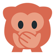 Emoji 🙊 Non Parlo su Twitter Twemoji 1.0.