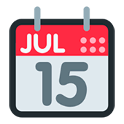 Emoji 📆 Calendario A Strappo su Twitter Twemoji 1.0.